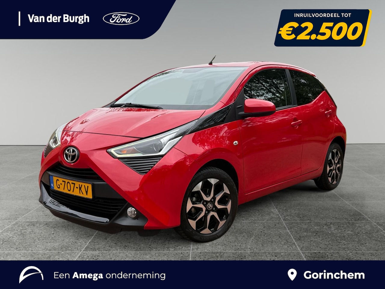 Toyota Aygo - 1.0 VVT-i x-joy Automaat | Climate Controle | achteruitrijcamera | Multimedia systeem | LM - AutoWereld.nl
