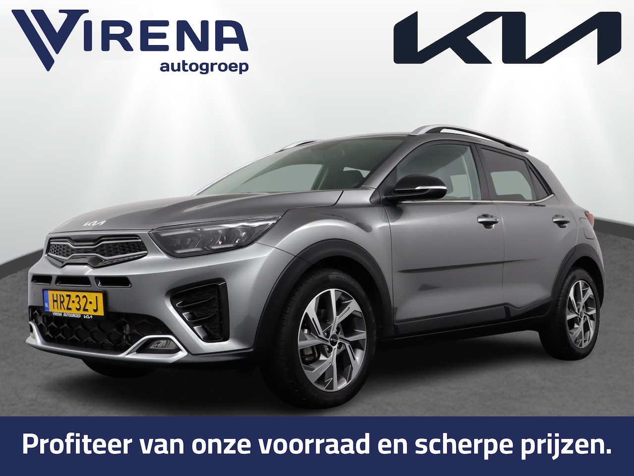Kia Stonic - 1.0 T-GDi MHEV GT-Line Stoel/stuurwiel verwarming - Navigatie - Cruise Controle Fabrieksga - AutoWereld.nl