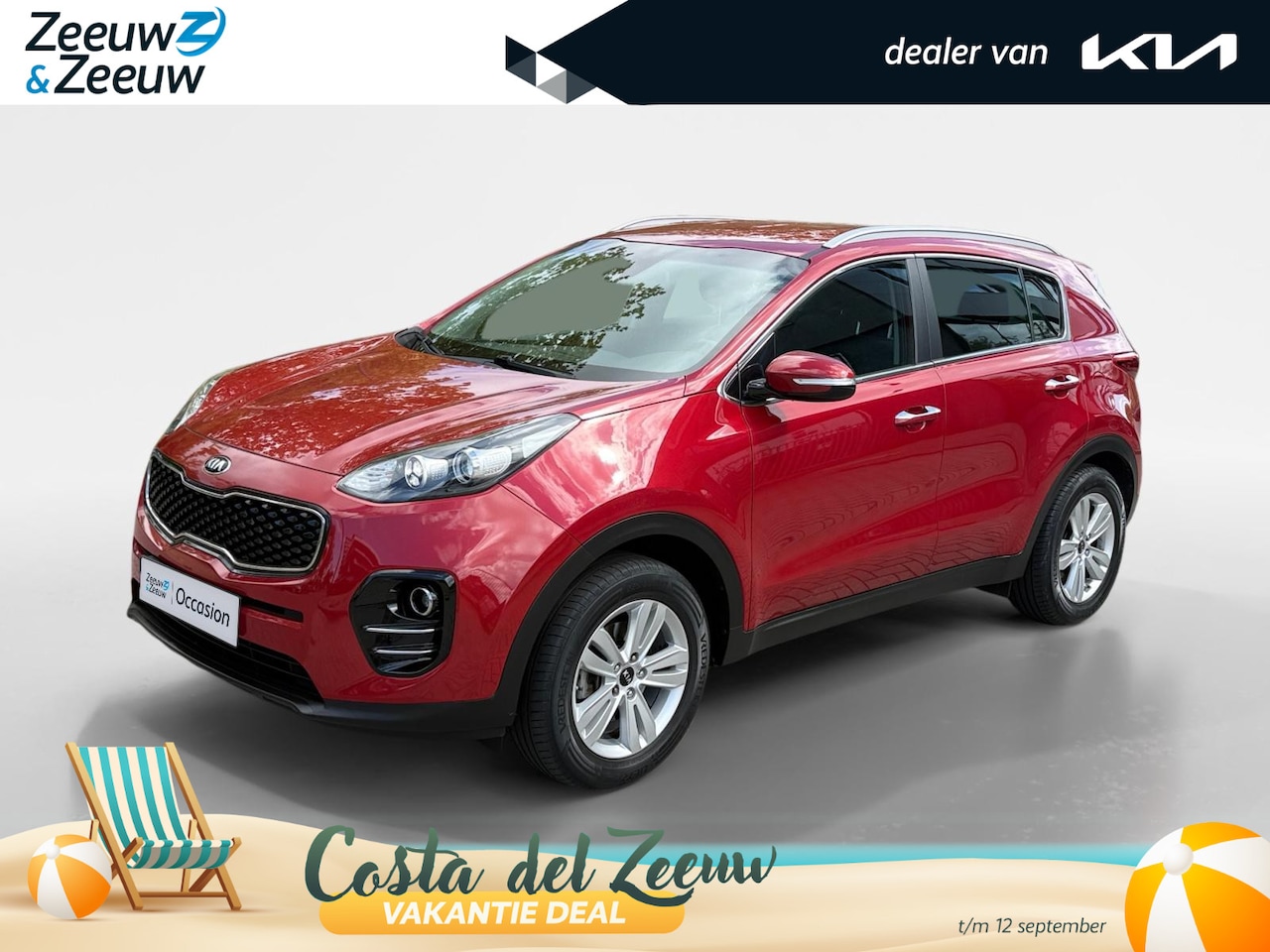 Kia Sportage - 1.6 GDI First Edition Achteruitrijcamera | Parkeersensoren | Cruise control | Navi | LM Ve - AutoWereld.nl