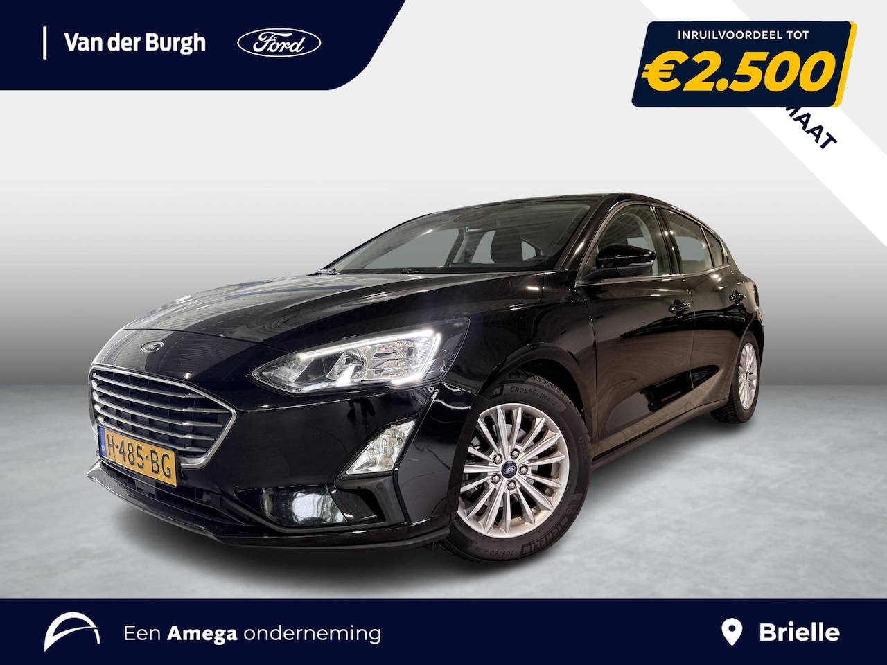 Ford Focus - 5-deurs Titanium BNS 1.0 ECOboost 125pk AUTOMAAT Automaat | NL-auto | Eerste eigenaar - AutoWereld.nl