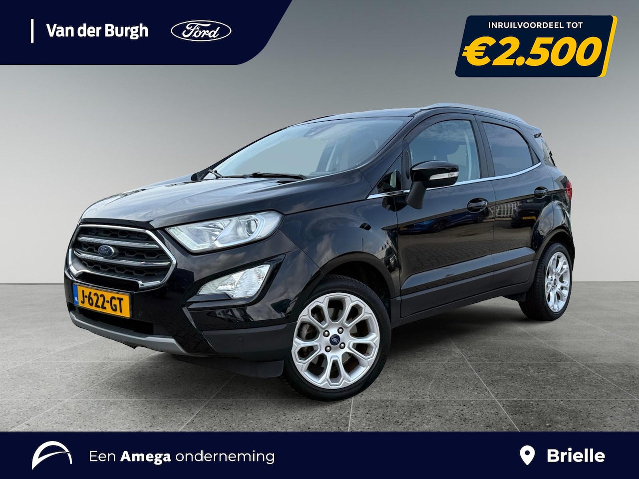 Ford EcoSport - 1.0 EcoBoost Titanium Navigatie | B&O | Achteruitrijcamera - AutoWereld.nl