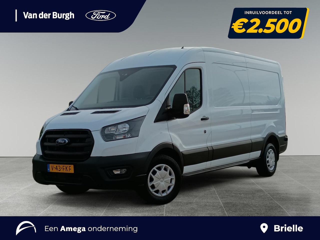 Ford Transit - 350 2.0 TDCI L3H2 Trend Automaat | Trekhaak | BPM Vrij | Apple Carplay | Android Auto - AutoWereld.nl