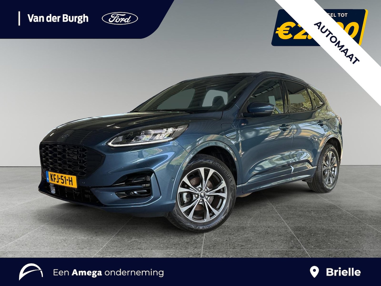 Ford Kuga - 2.5 PHEV ST-Line X 225PK Automaat | B&O | Winter Pack | Navigatie | Camera voor & achter - AutoWereld.nl