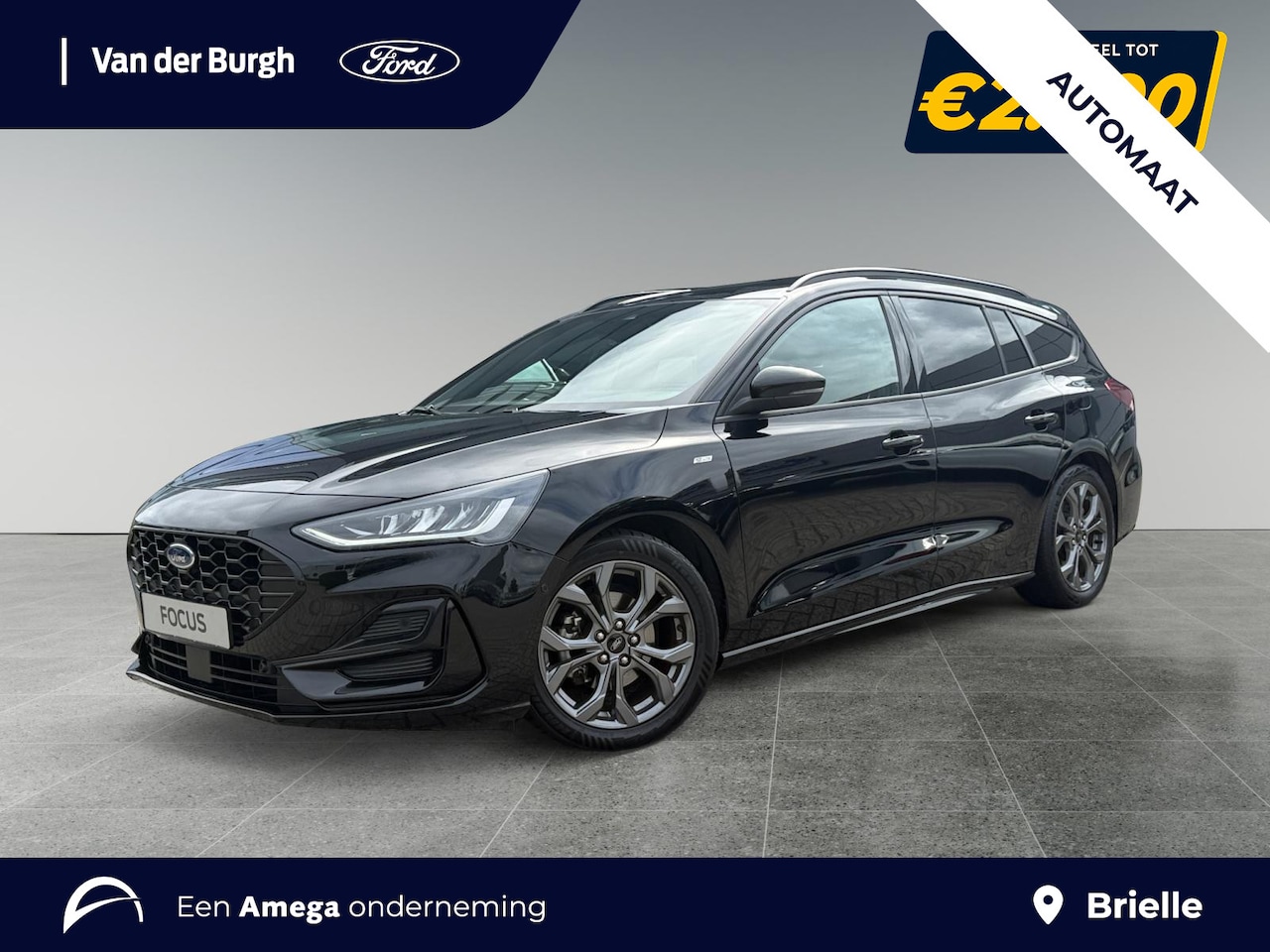 Ford Focus Wagon - 1.0 EcoBoost Hybrid ST Line Adaptive Cruise Control | Winter Pack | Achteruitrijcamera - AutoWereld.nl