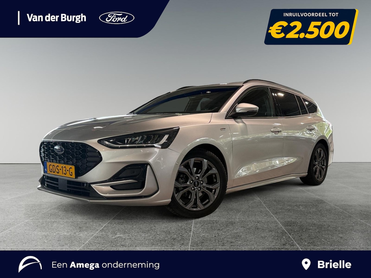 Ford Focus Wagon - 1.0 EcoBoost Hybrid ST Line Handgeschakeld | WinterPack | Achteruitrijcamera | Apple Carpl - AutoWereld.nl