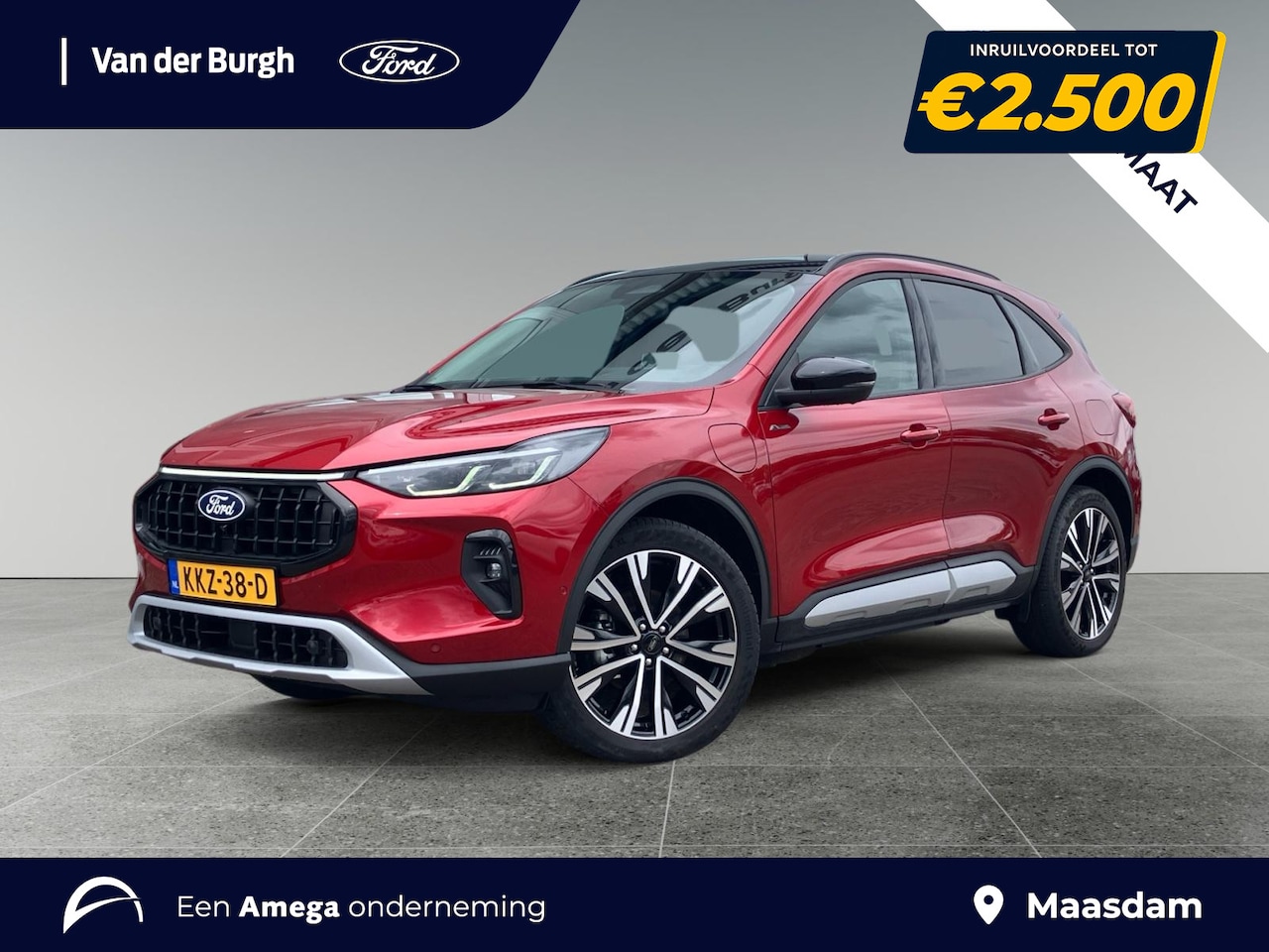 Ford Kuga - Active X 2.5 Plug-in Hybrid 243pk Driver Assistance Pack | Technology Pack | 20" LM velgen - AutoWereld.nl