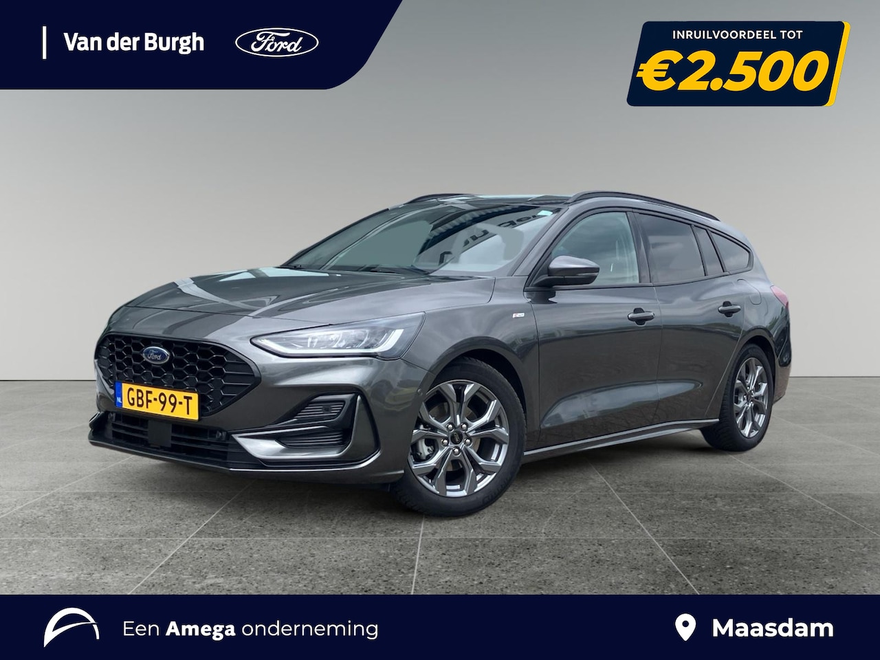 Ford Focus Wagon - ST-Line 1.0 EcoBoost Hybrid 125pk Driver Assistance Pack | WinterPack - AutoWereld.nl