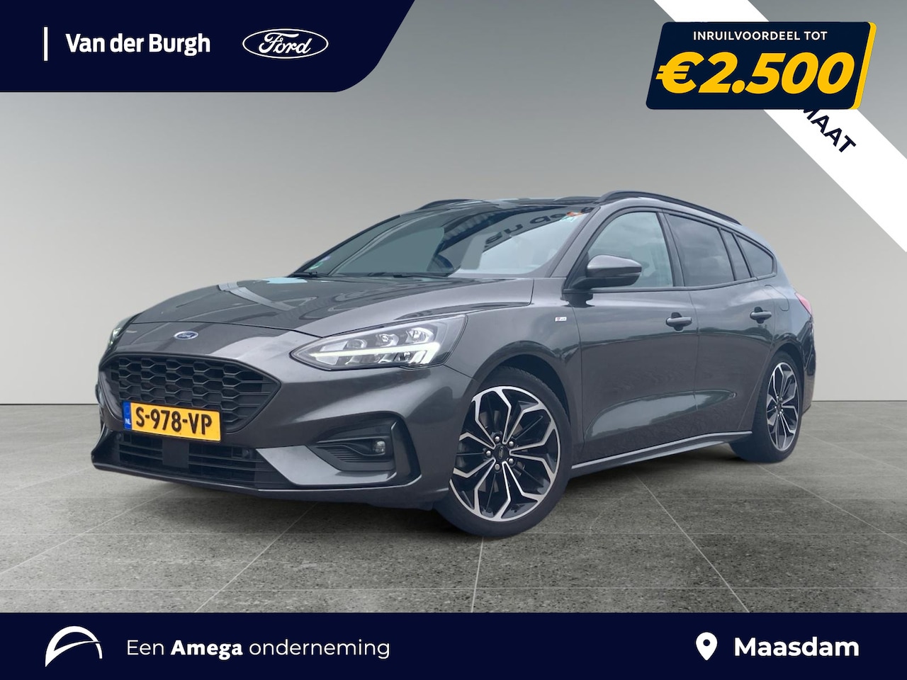 Ford Focus Wagon - ST-Line Business 1.0 EcoBoost 125pk automaat Trekhaak | Winter pack | automaat - AutoWereld.nl