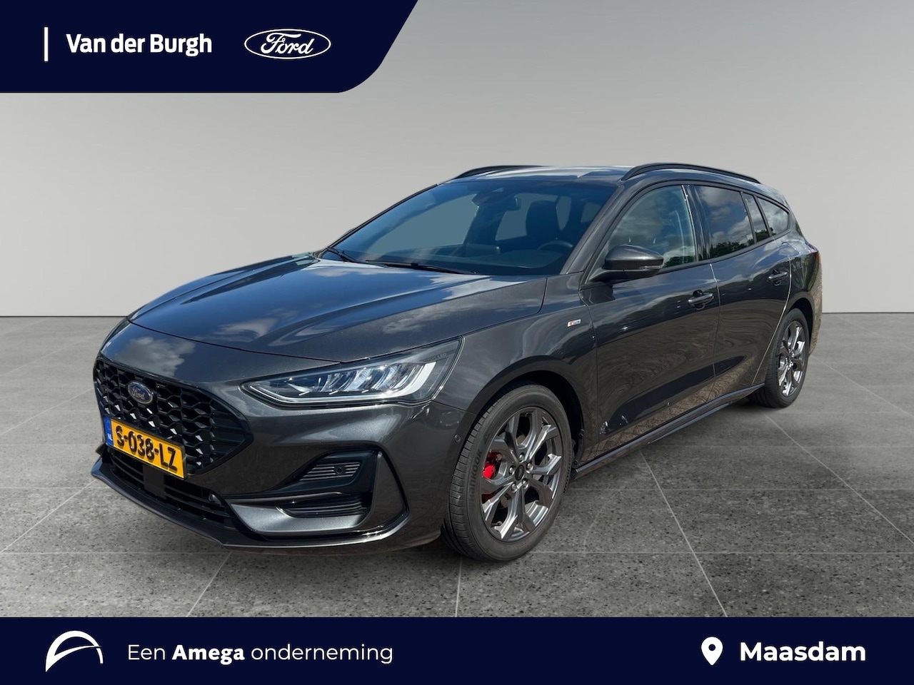 Ford Focus Wagon - 1.0 EcoBoost Hybrid ST Line Style Winterpakket | achteruitrijcamera - AutoWereld.nl