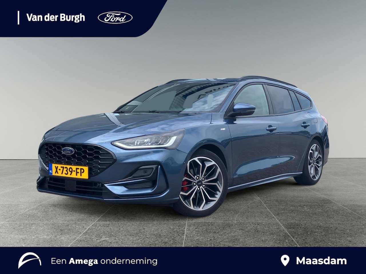 Ford Focus Wagon - 1.0 EcoBoost Hybrid ST Line X Wegklapbare trekhaak | WinterPack | 18" LM velgen | Driver A - AutoWereld.nl