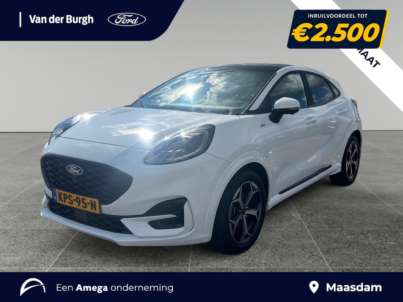 Ford Puma - ST-Line 1.0 EcoBoost Hybrid 125pk automaat Afneembare trekhaak | Panoramadak | Full Option - AutoWereld.nl