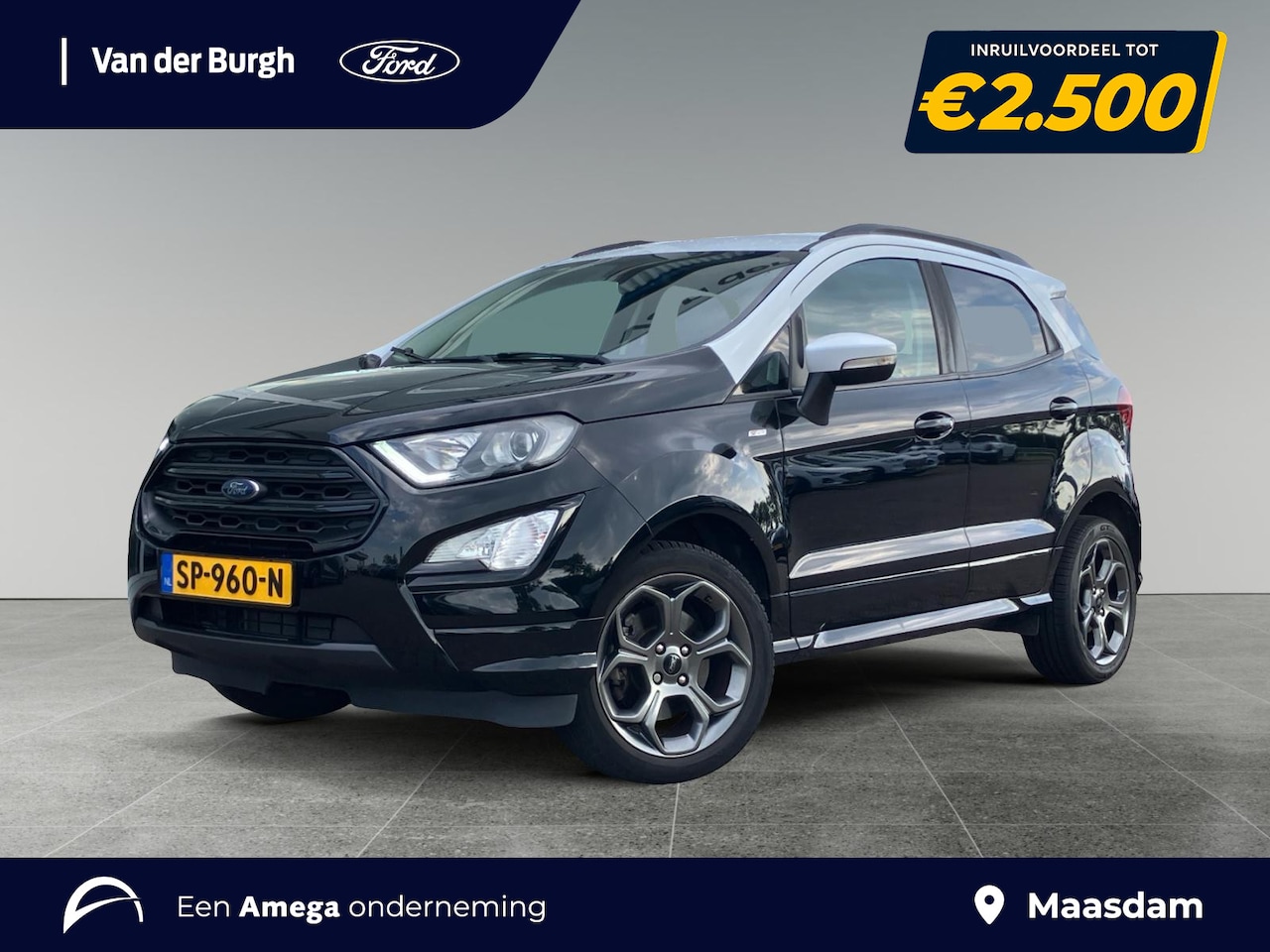 Ford EcoSport - ST-Line 1.0 EcoBoost 125pk WinterPack | B&O | TwoTone lak - AutoWereld.nl