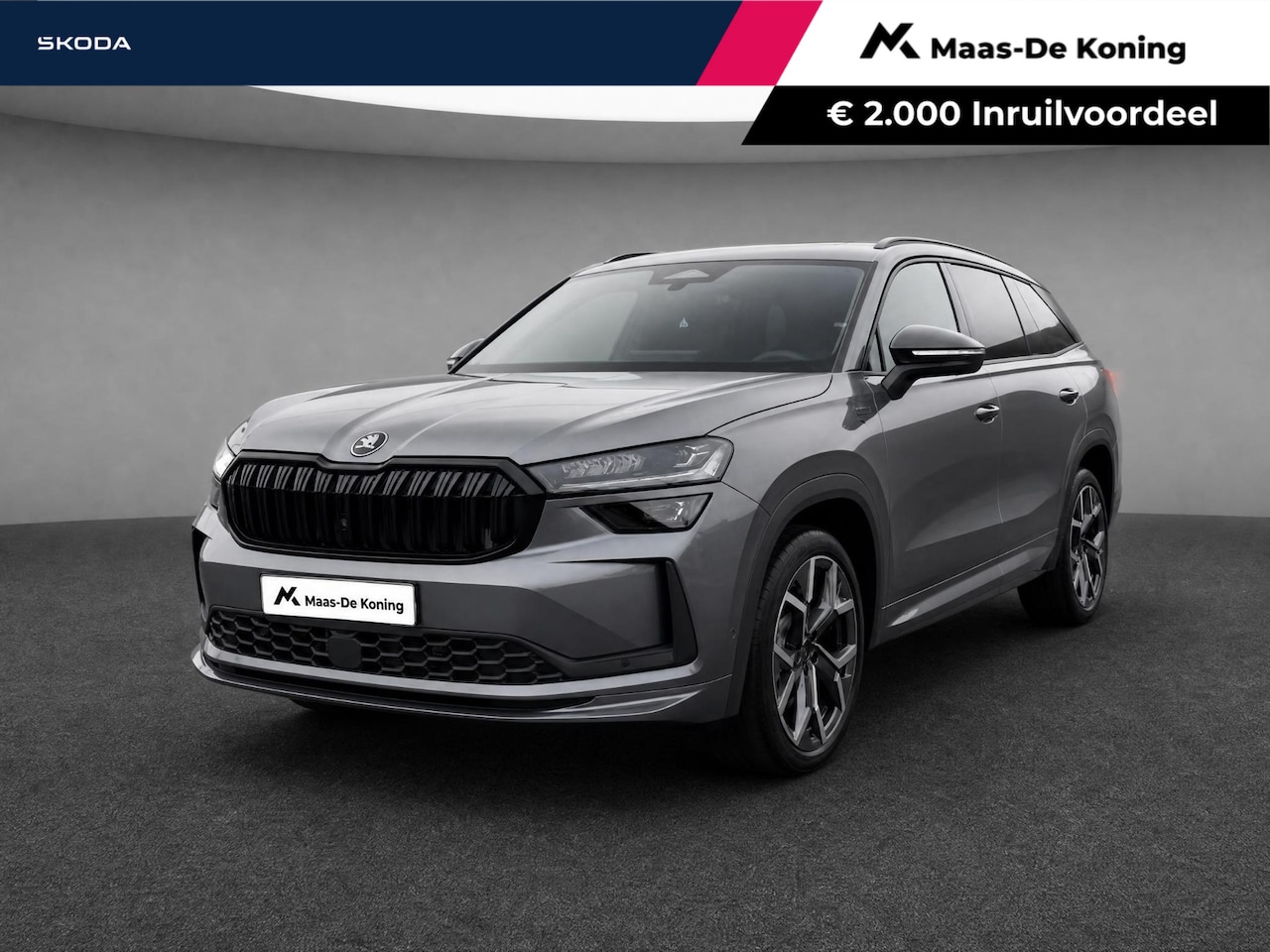 Skoda Kodiaq - Sportline Business 1.5 TSI PHEV 150 kW / 204 PK | Elektrisch glazen schuif-/kanteldak | Co - AutoWereld.nl