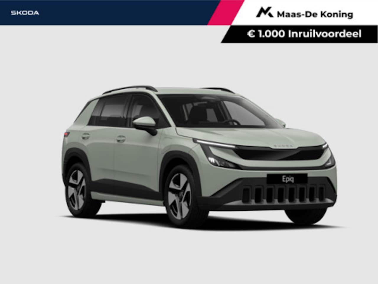 Skoda Epiq - Selection Launch Edition 56 kWh | Timiano Green | 1000,- inruilpremie - AutoWereld.nl