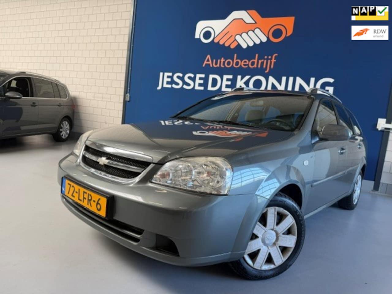 Chevrolet Nubira Station Wagon - 1.6-16V Spirit Limited Edition / bj.2010 / kleur: nardo grey / airco / APK 04/2027 en NAP - AutoWereld.nl