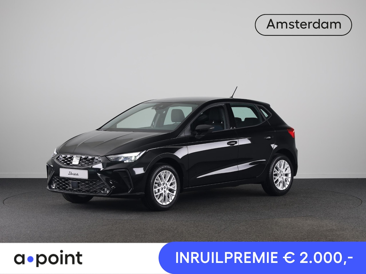 SEAT Ibiza - Style 1.0 EcoTSI 95 PK | Midnight Black Metallic | Apple Carplay | Park Assist | Cruise Co - AutoWereld.nl