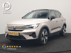 Volvo XC40 - Recharge Ultimate 69 kWh 232pk | Trekhaak Af Fabriek | Panodak | Warmtepomp | 360 Camera |
