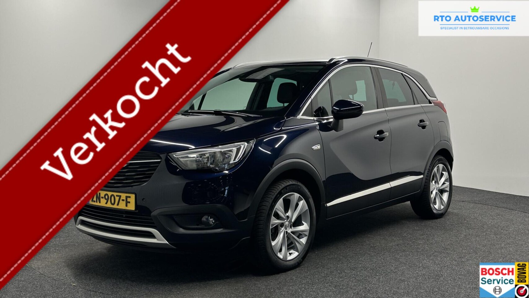 Opel Crossland X - 1.2 Turbo Innovation TREKHAAK CAMERA NAVI CARPLAY CRUISE LM. - AutoWereld.nl