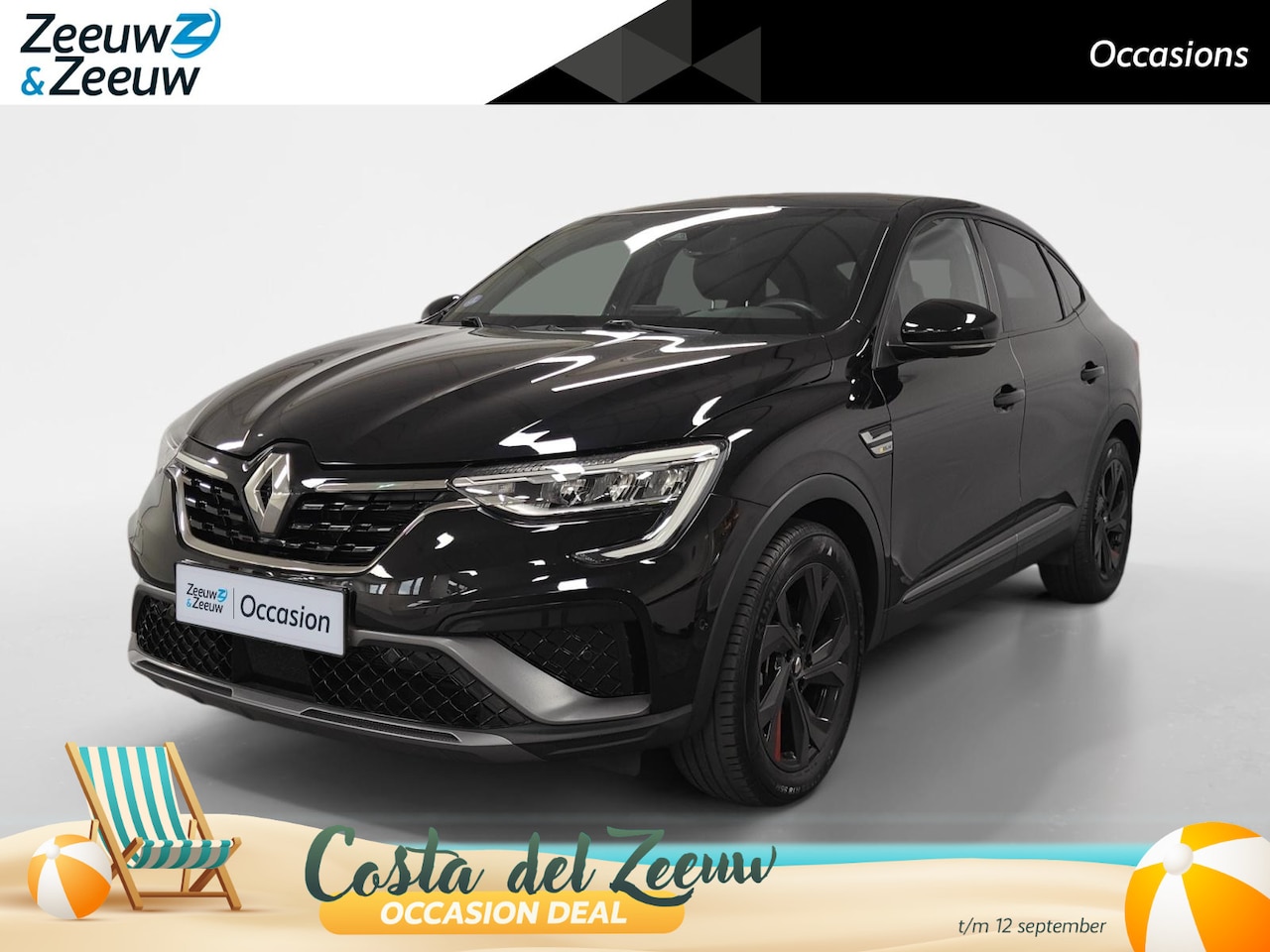 Renault Arkana - 1.6 E-Tech Hybrid 145 R.S. Line AUTOMAAT NAVI AIRCO CAMERA CRUISE CONTROLE STOELVERWARMING - AutoWereld.nl