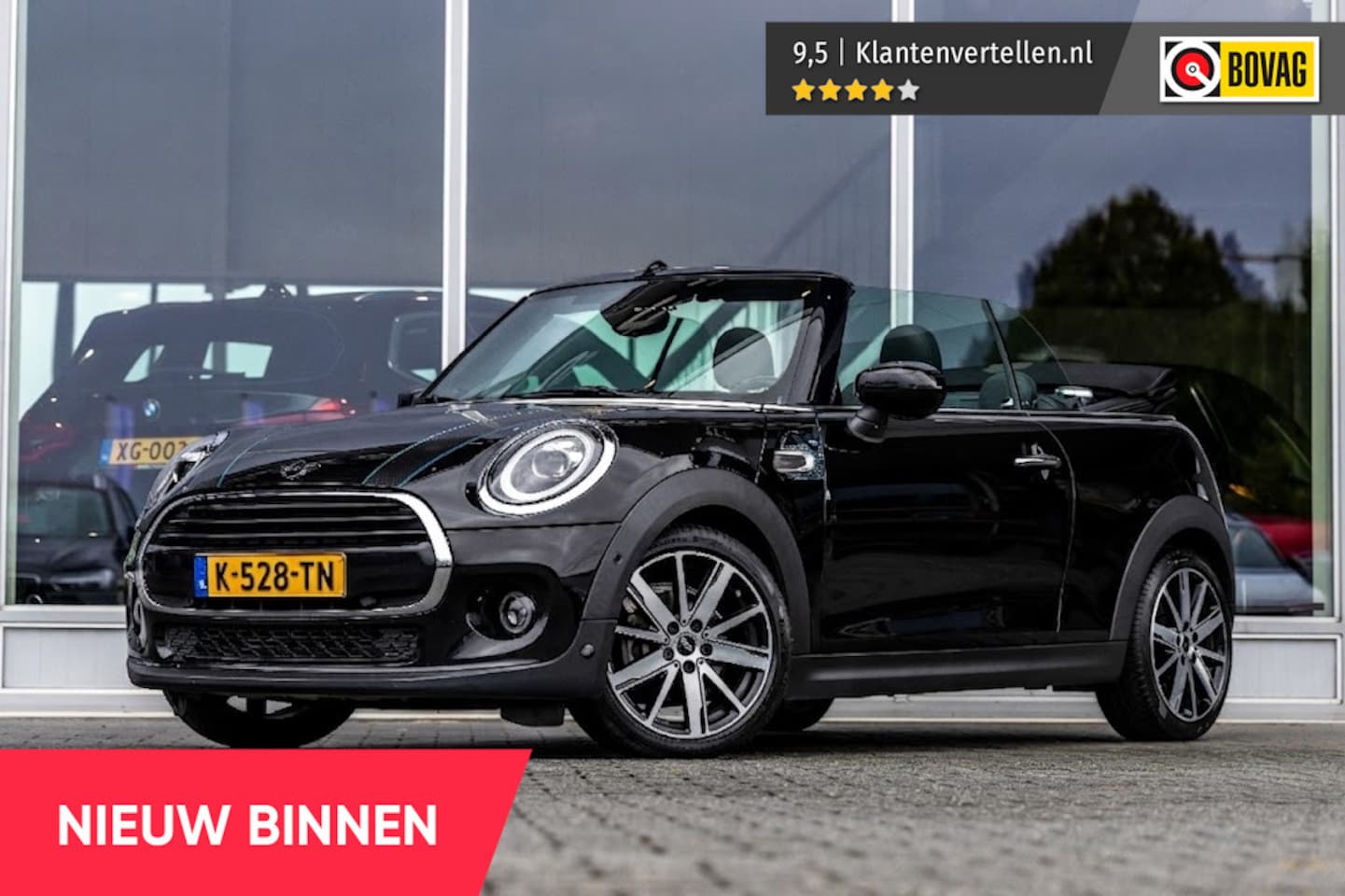 MINI Cabrio - 1.5 Cooper Sidewalk Edition Harmen Kardon | NL Auto | Carplay - AutoWereld.nl