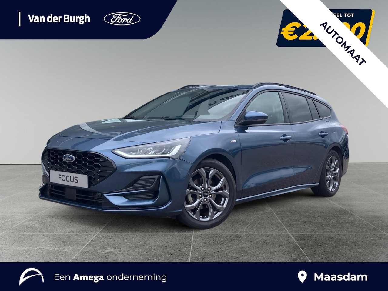Ford Focus Wagon - ST-Line 1.0 EcoBoost Hybrid 155pk PowerShift Automaat | WinterPack | Driver Assistance Pac - AutoWereld.nl