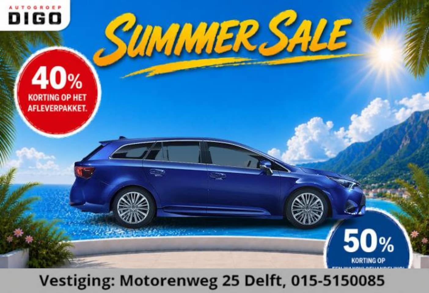 Toyota Avensis Touring Sports - 1.8 VVT-i EXECUTIVE AUTOMAAT PREMIUM PANODAK LEDER. STOEL VERWARMING . CRUISE CONTROL .TRE - AutoWereld.nl