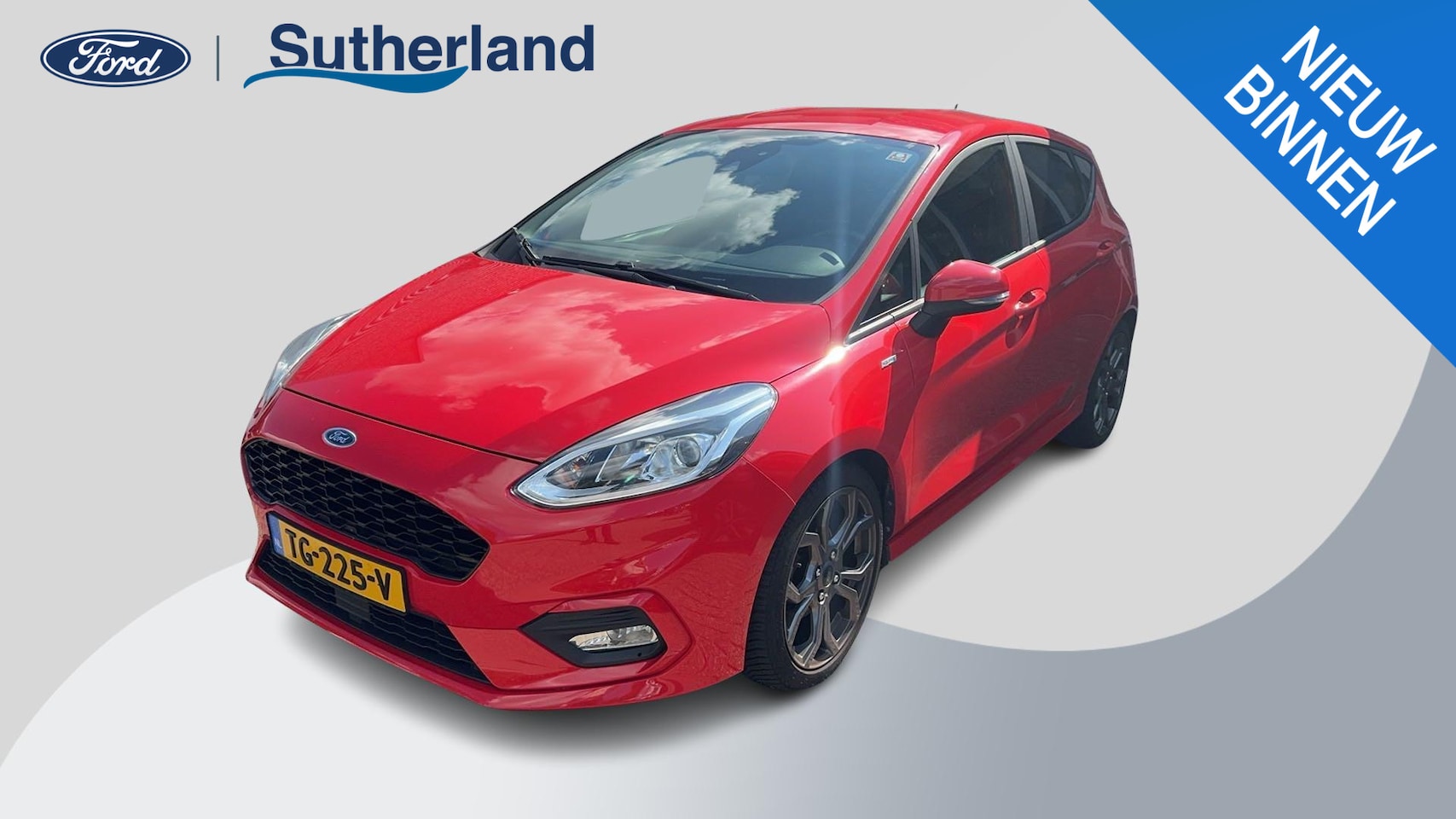 Ford Fiesta - 1.0 EcoBoost ST-Line 100pk Trekhaak | Cruise control | Apple Carplay, Android  Auto | Voor - AutoWereld.nl
