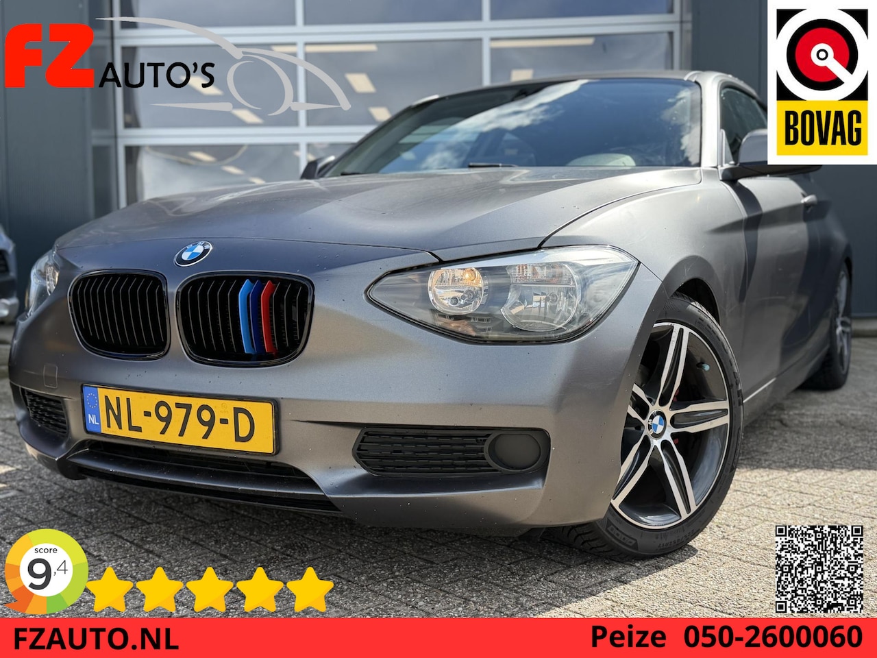 BMW 1-serie - 114i - Stoelverwarming - Lichtmetalen velgen - Airconditioning - AutoWereld.nl