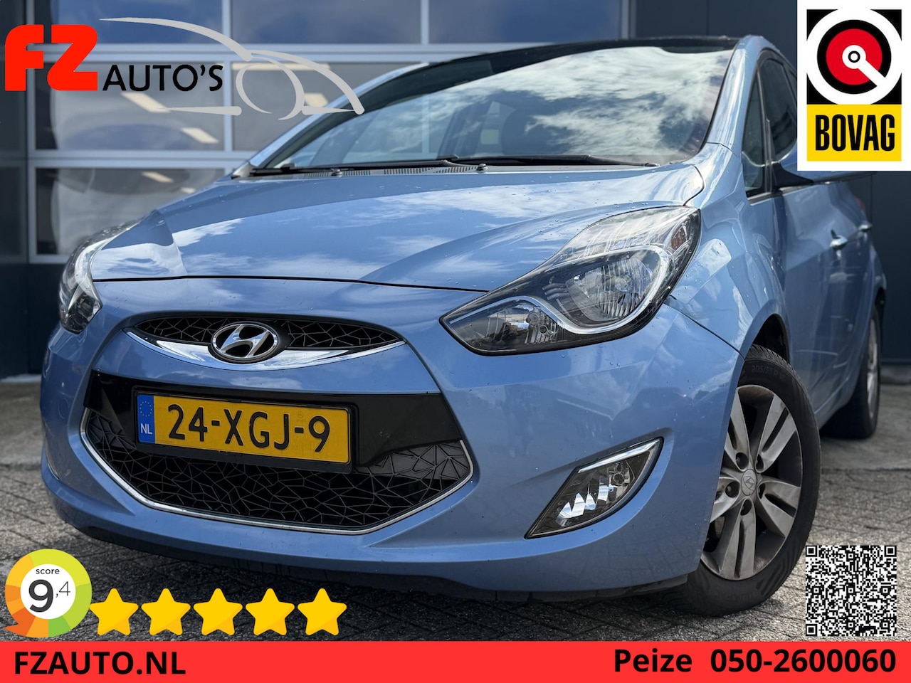 Hyundai ix20 - 1.6i i-Catcher Automaat - Schuif-/Kanteldak - Climate Control - Lichtmetalen velgen - Trek - AutoWereld.nl