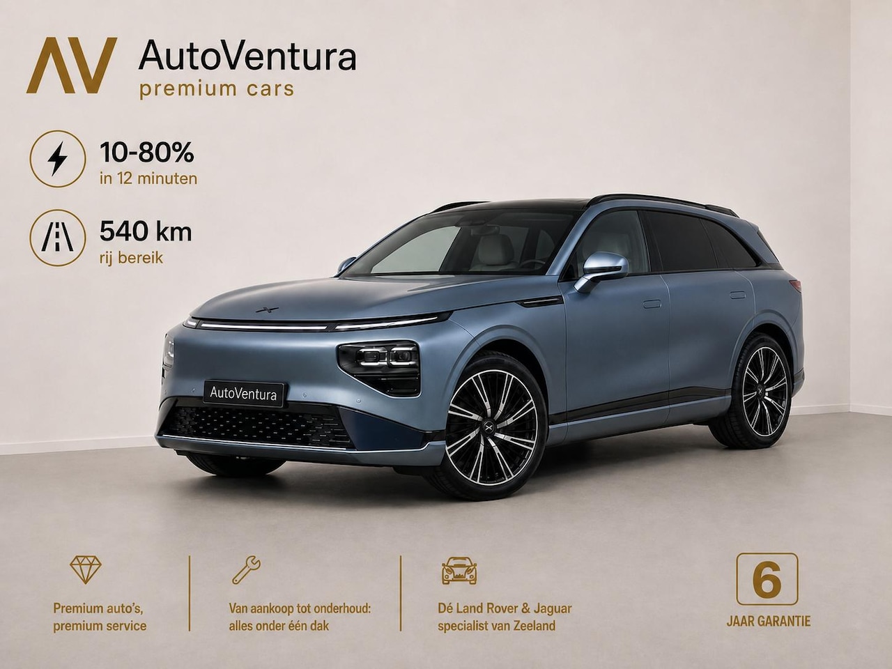 Xpeng G9 - AWD Performance 98 kWh l 520 Km l Massage l Glazen Panorama dak l Stoelventilatie l - AutoWereld.nl