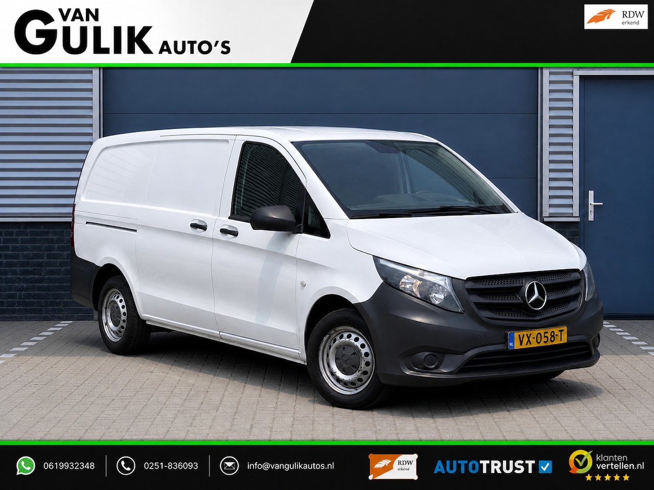Mercedes-Benz Vito - 109 CDI Functional Lang | Camera | Trekhaak | Carbolt | - AutoWereld.nl