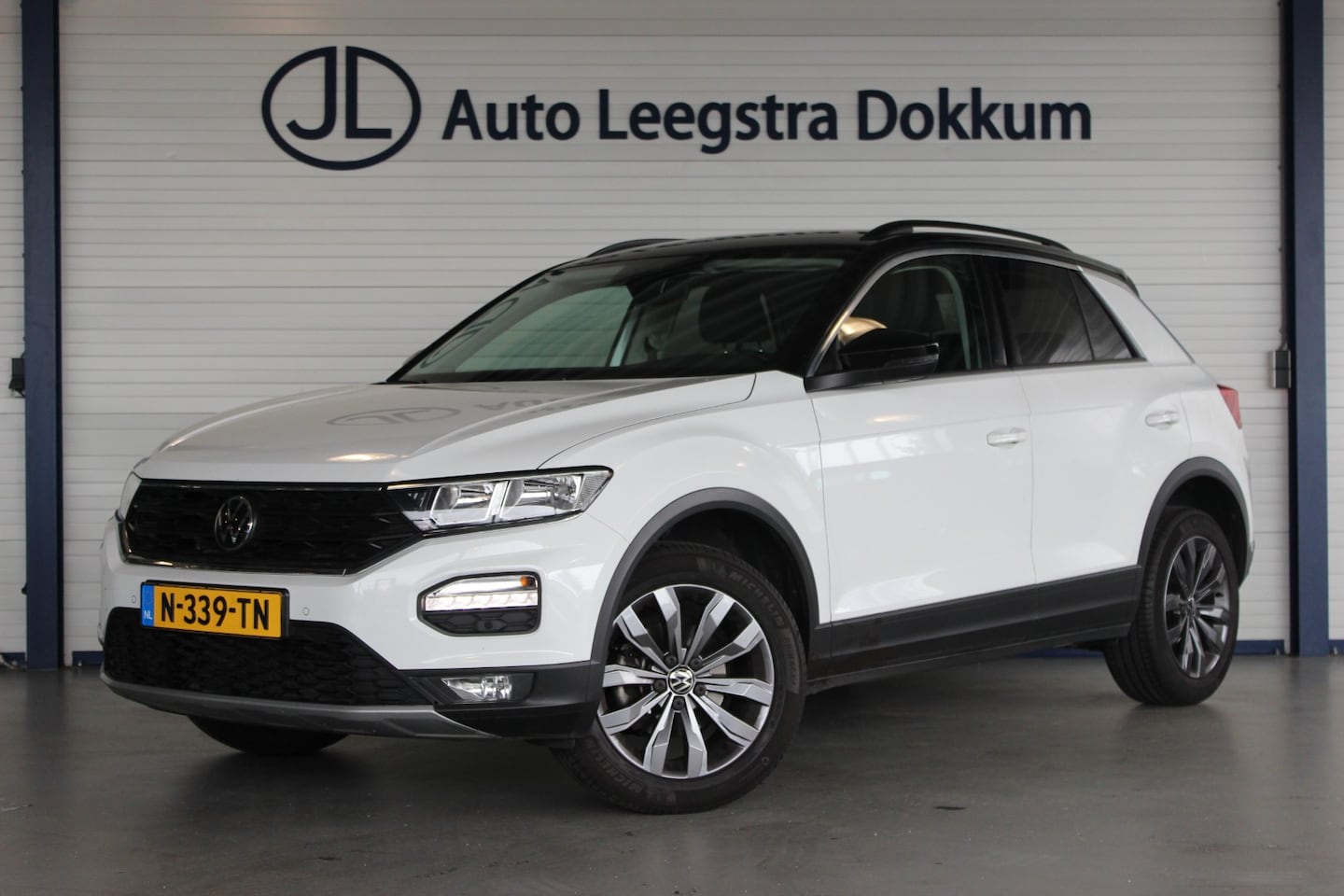 Volkswagen T-Roc - 1.0 TSI Style Trekhaak | Two-Tone | Virtual Cockpit | Carplay | Navi | Clima | Adapt. Crui - AutoWereld.nl