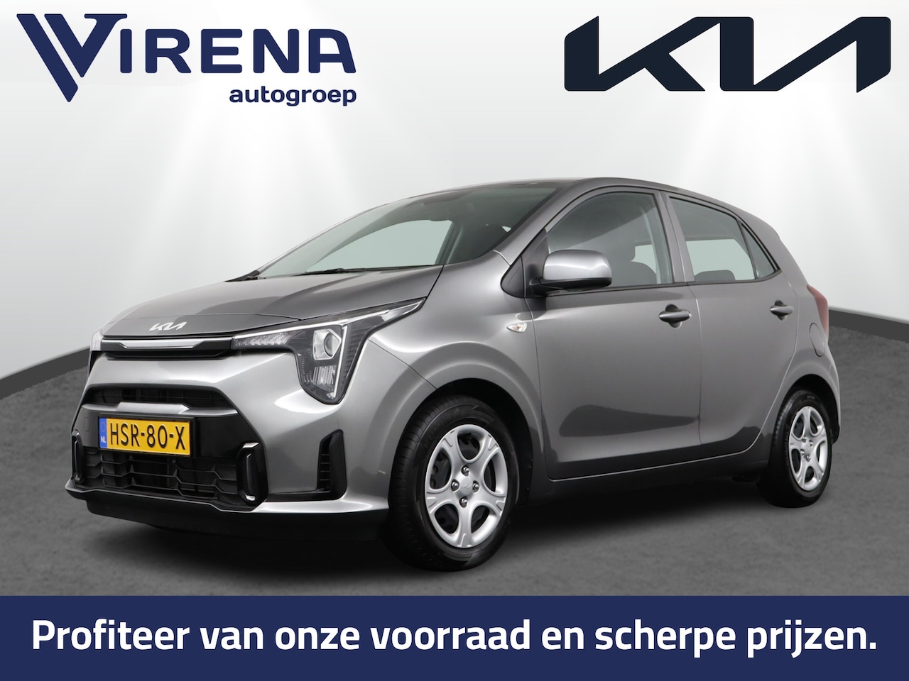 Kia Picanto - 1.0 DPI DynamicLine Apple Carplay/Android Auto - Cruise Control - Navigatie - Achteruitrij - AutoWereld.nl