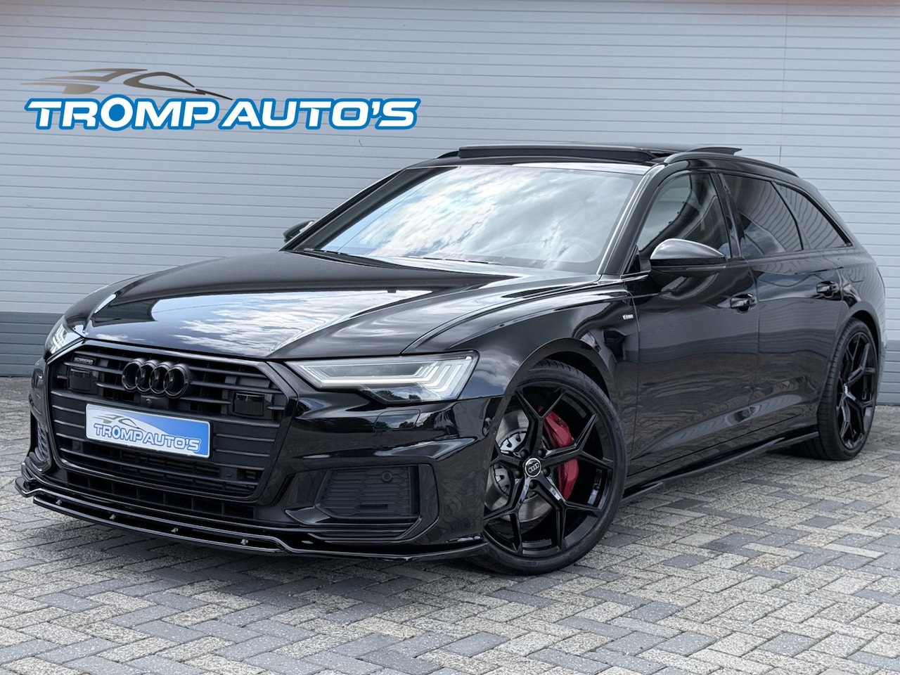 Audi A6 Avant - 55 TFSI e quattro S Competition|PANO|T.HAAK|MASSAGE|HUD|360 CAM| - AutoWereld.nl