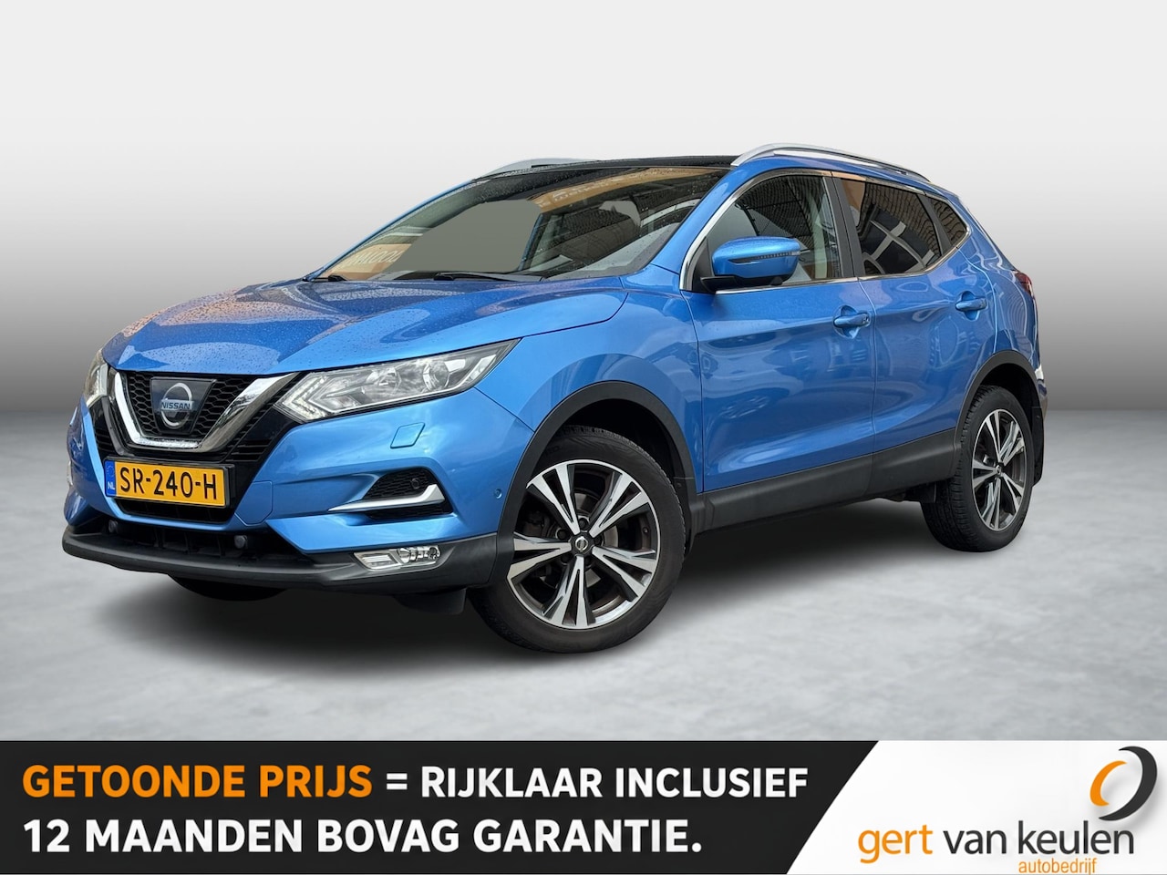 Nissan Qashqai - 1.6 DIG-T 163pk N-CONNECTA PANODAK/CAMERA/TREKHAAK/83.000 KM! - AutoWereld.nl