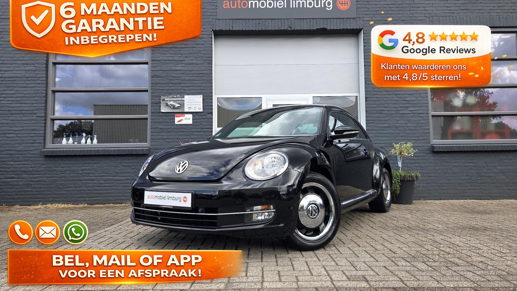 Volkswagen Beetle - 1.2 TSI Cup | RETRO | WINTERPAKKET | CRUISE CONTROL | PDC V+A | VOLLEDIGE ONDERHOUDSHISTOR - AutoWereld.nl