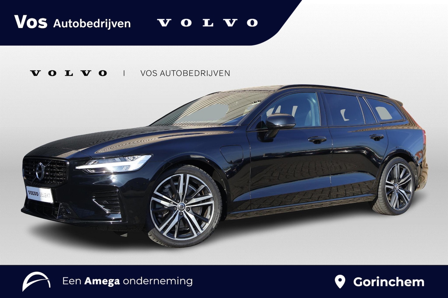 Volvo V60 - T6 Recharge AWD R-Design |Panoramadak| Vos Onderhouden| - AutoWereld.nl