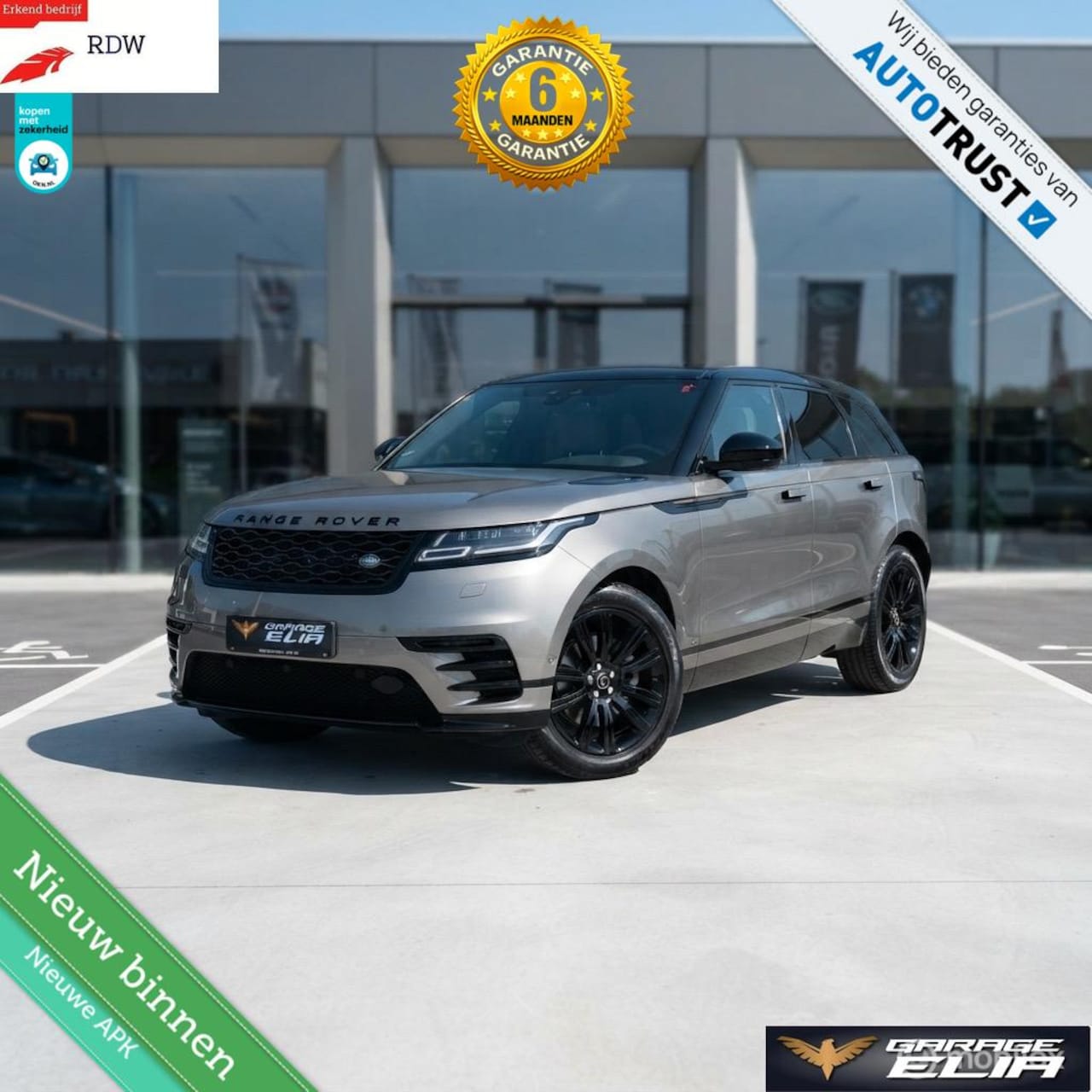 Land Rover Range Rover Velar - 2.0 P300 Turbo AWD R-Dynamic HS - AutoWereld.nl