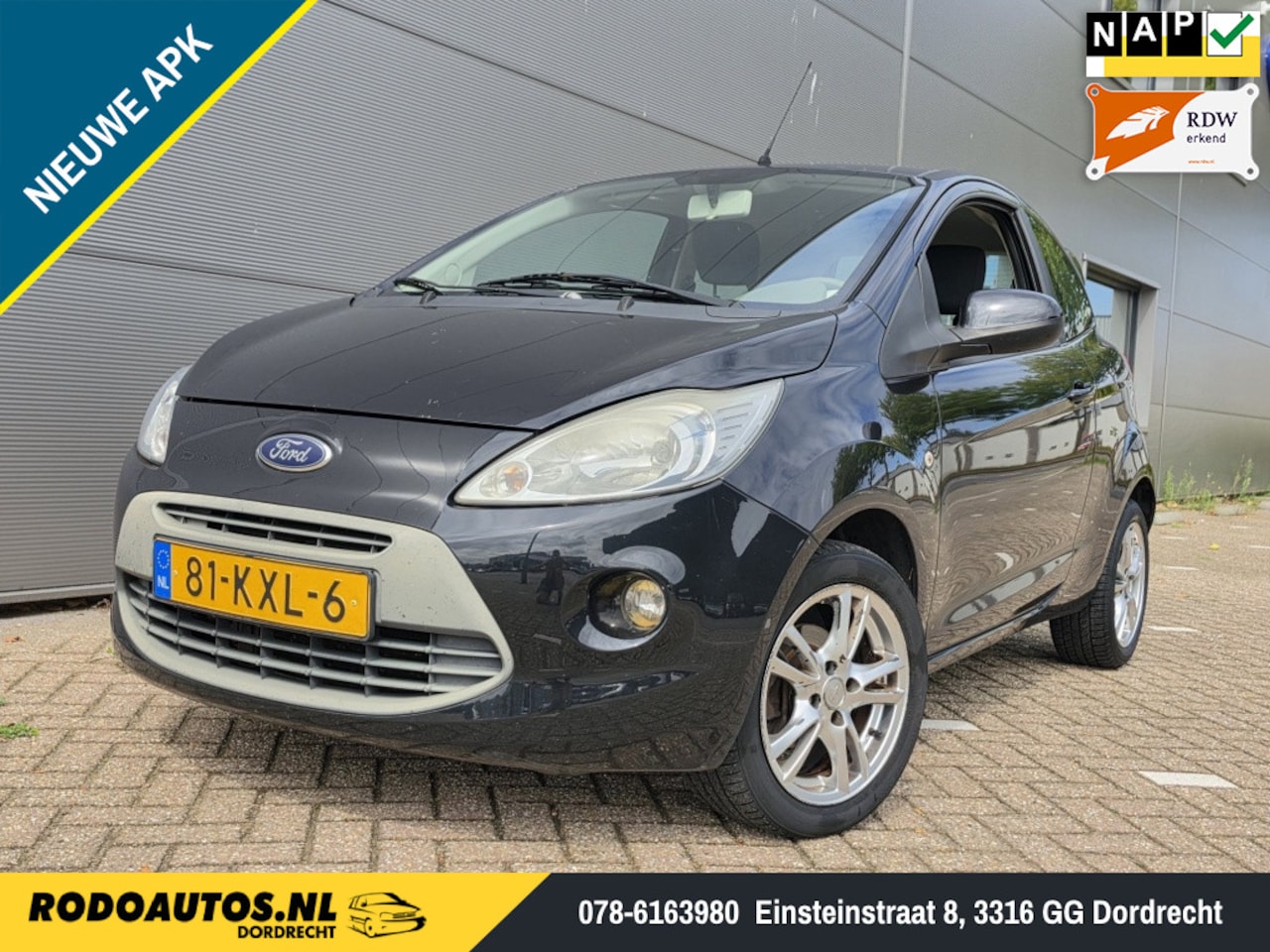 Ford Ka - 1.2 Titanium Airco Nieuwe APK ✅ - AutoWereld.nl
