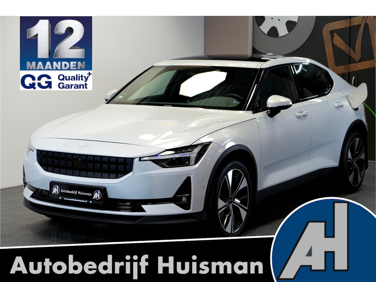 Polestar 2 - Long Range Single Motor 78kWh SOH 91% WARMTEPOMP + PIXEL LED + PANORAMADAK + HARMAN/KARDON - AutoWereld.nl