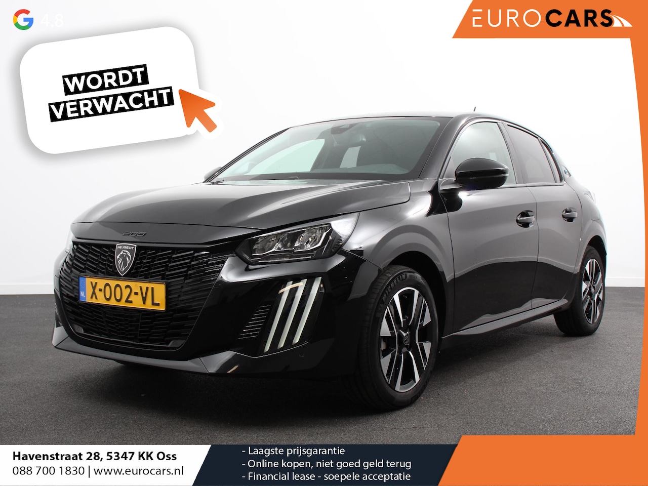 Peugeot e-208 - EV Active Pack 50 kWh Climate Control Cruise control Half lederen bekleding Led verlichtin - AutoWereld.nl