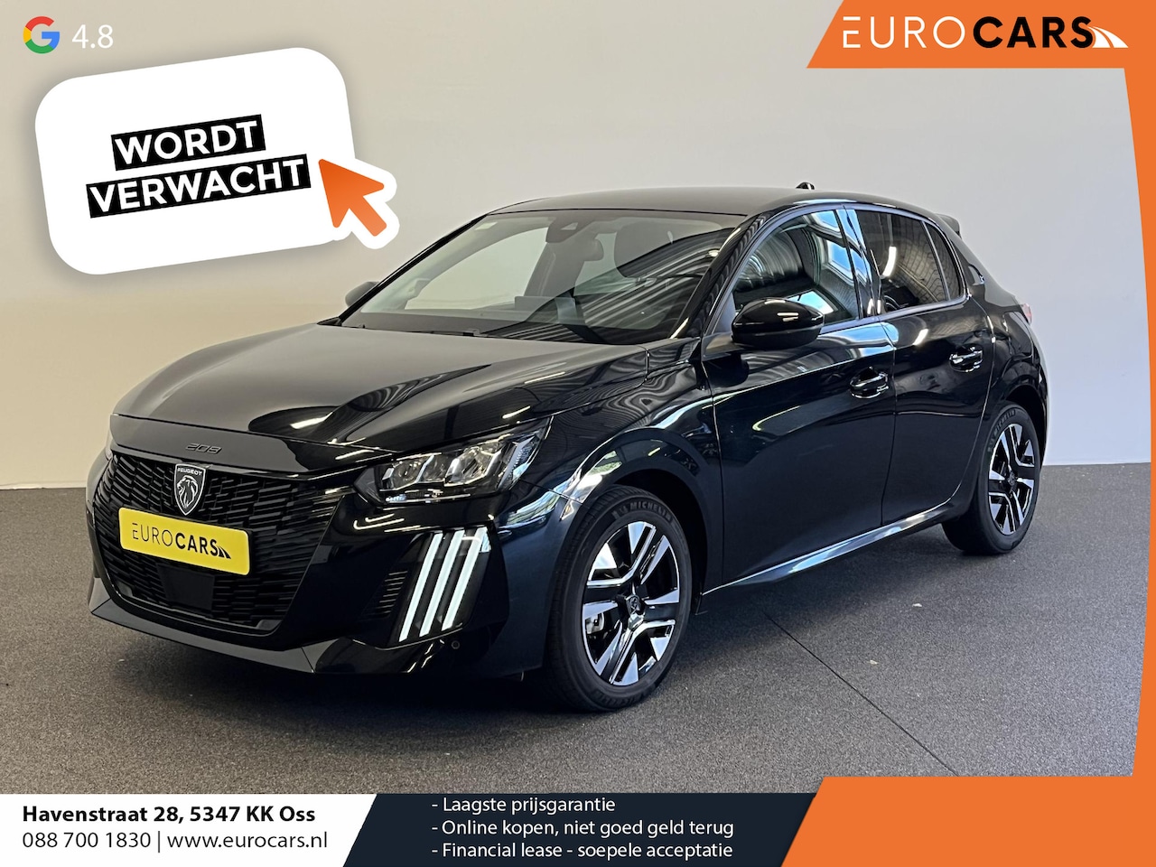 Peugeot 208 - Hybrid 100 Automaat Allure Navigatie Apple Carplay/ Android Auto Camera Parkeersensoren Ad - AutoWereld.nl