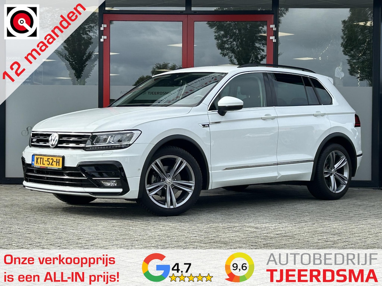 Volkswagen Tiguan - 1.5 TSI R-Line | Trekhaak | Adaptieve Cruise Control | Stoelverwarming | Virtual Cockpit | - AutoWereld.nl