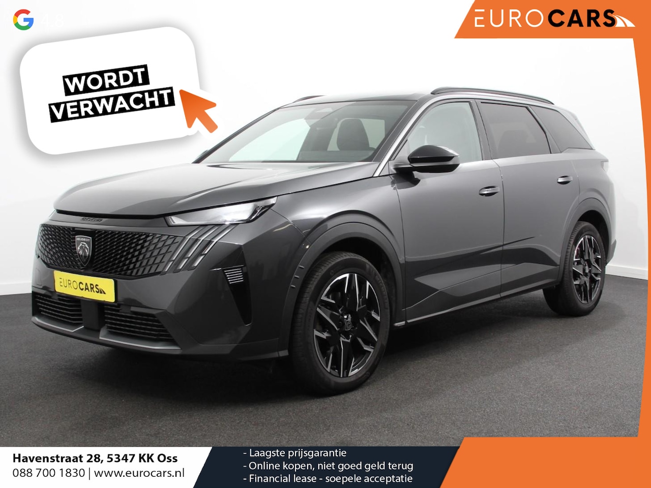 Peugeot 5008 - 1.2 Hybrid 145pk Automaat Allure 7 Persoons Navigatie Apple Carplay/Android Auto Camera Cl - AutoWereld.nl