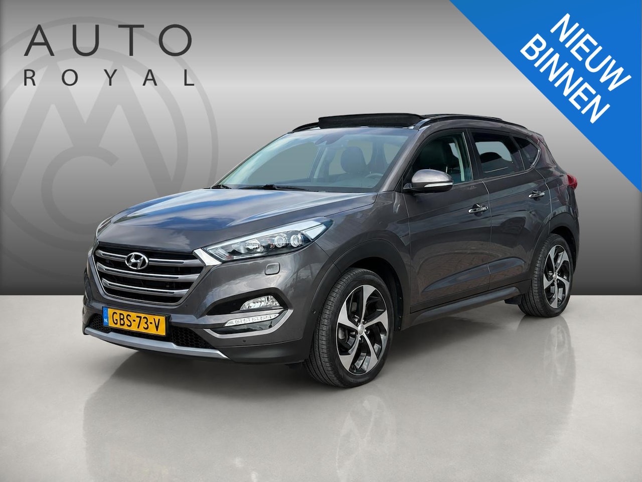 Hyundai Tucson - 1.6 T-GDi Premium 4WD LEDER | KEYLESS ENTRY/G | AUTOMAAT | AWD | CAMERA | ELEKTRISCH VERS - AutoWereld.nl