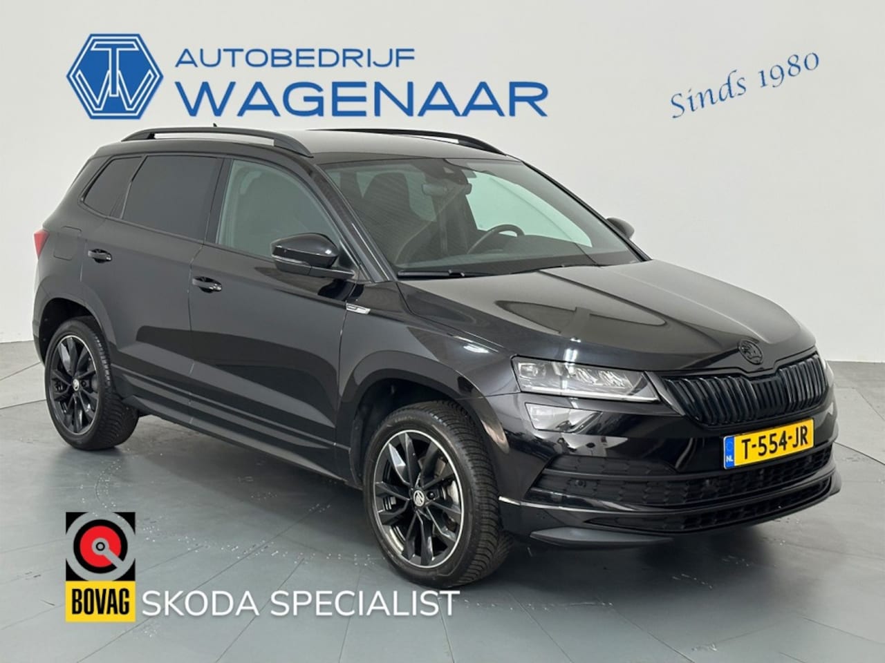 Skoda Karoq - 1.5 TSI SPORTLINE BLACKLINE DSG AUTOMAAT - AutoWereld.nl