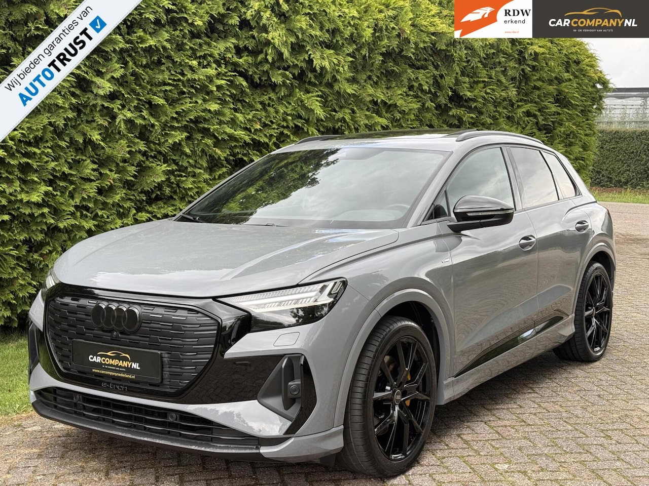 Audi Q4 e-tron - 50|QUATTRO|SLINE|PANORAMADAK|NARDO GREY|77kwh - AutoWereld.nl