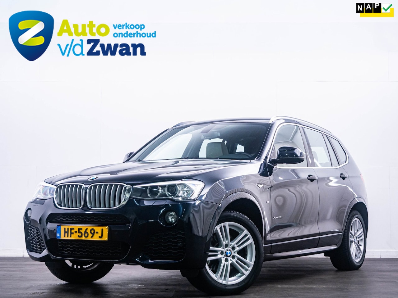 BMW X3 - XDrive28i High Executive M-Pakket|Leer|Xenon|Trekhaak - AutoWereld.nl