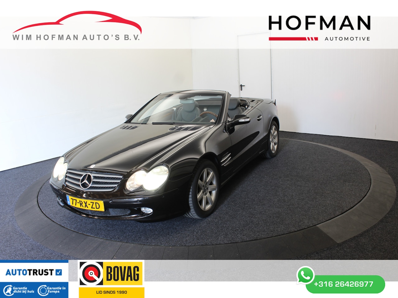 Mercedes-Benz SL-klasse Cabrio - 500 V8 306PK Youngtimer Navi Clima Leer PDC - AutoWereld.nl
