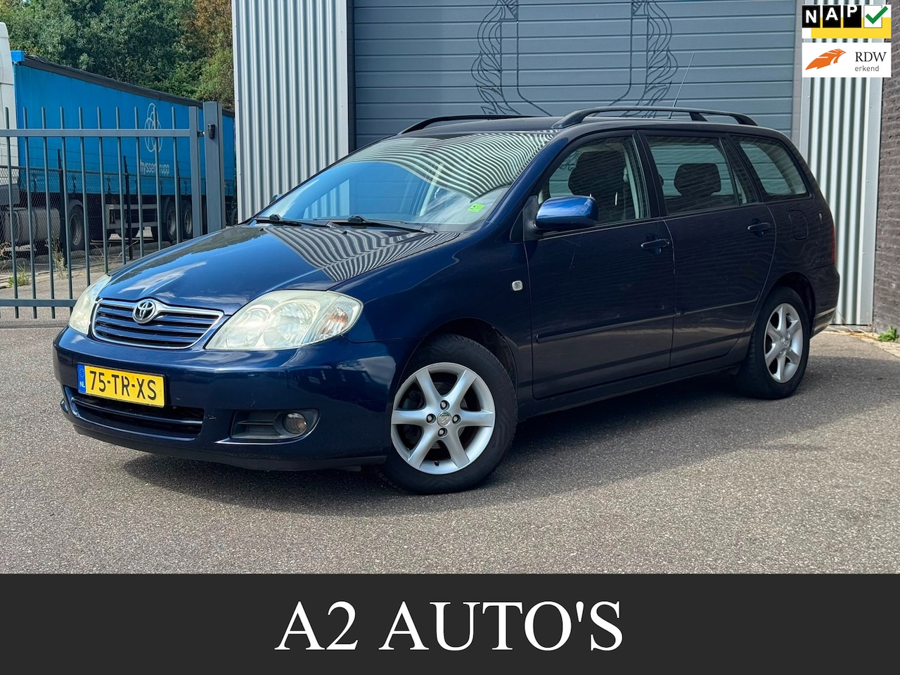 Toyota Corolla Wagon - 1.6 VVT-i Linea Sol Nap|Ecc - AutoWereld.nl